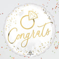 Congrats 18-inch helium balloon