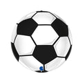15-inch round football helium balloon