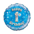 Happy 1st birthday 18-inch helium balloon
