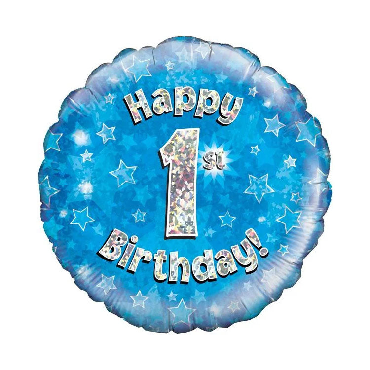 Happy 1st birthday 18-inch helium balloon