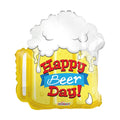 Happy Beer Day 18-inch birthday helium balloon