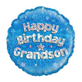Happy Birthday Grandson 18-inch helium balloon