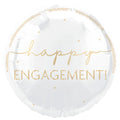 Happy engagement 18-inch helium balloon