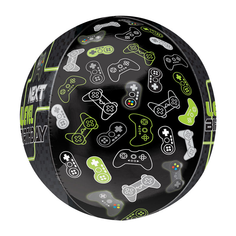 Next level birthday 15-inch orbz helium balloon
