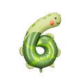 Turtle number six 34-inch helium balloon