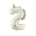 Unicorn number two 36-inch helium balloon